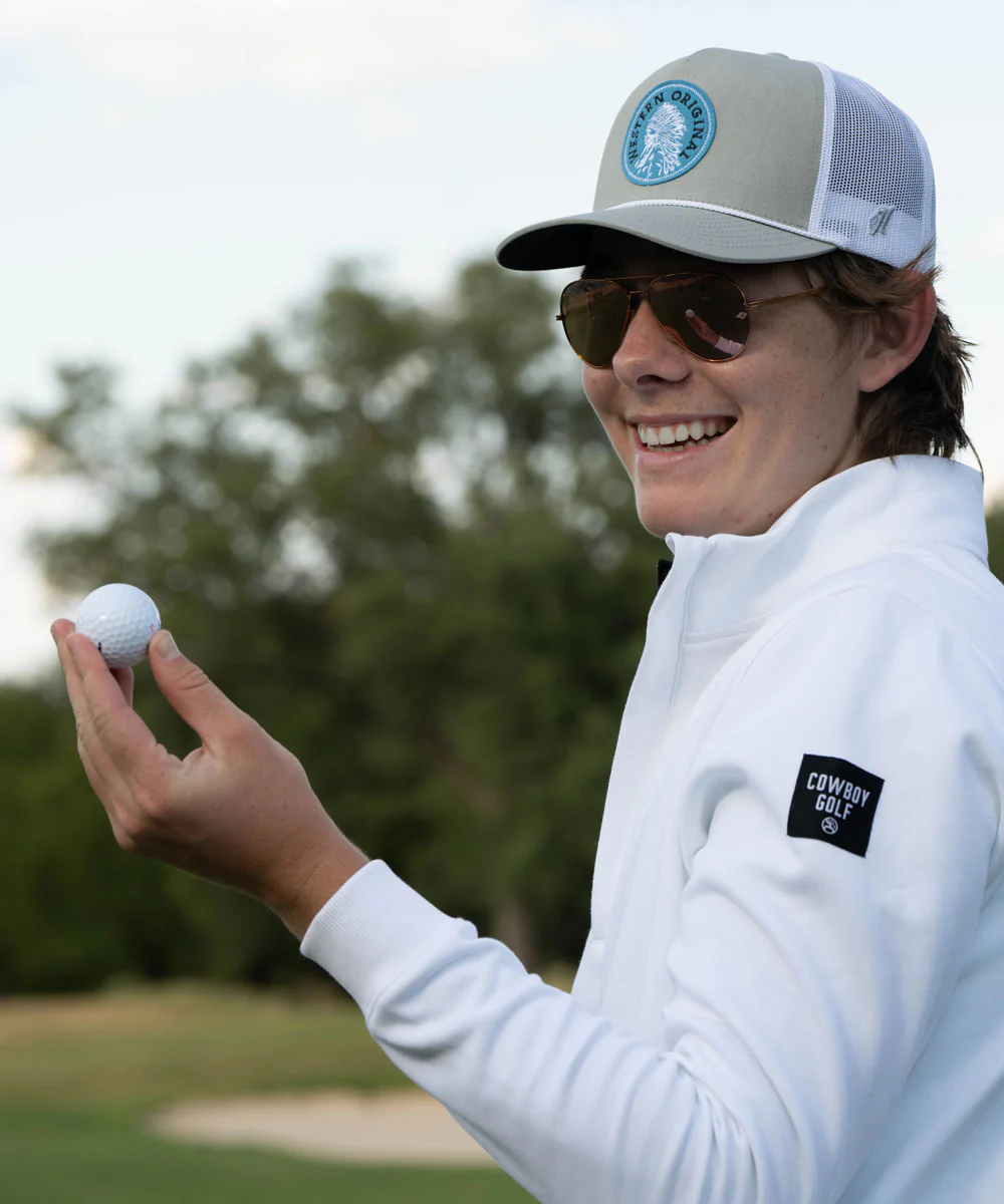 "Ace Pullover" White Long sleeve - Image 4