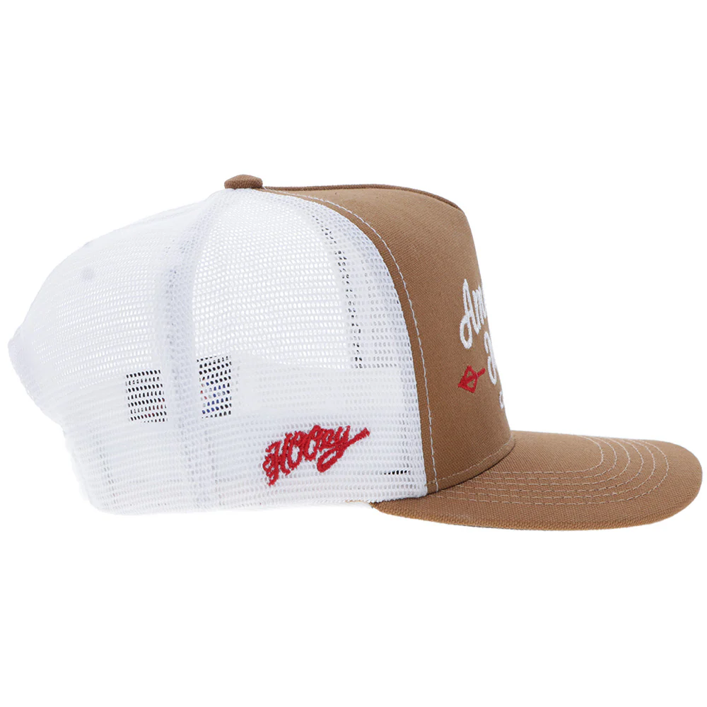"AMCC" Hat Tan/White - Image 3