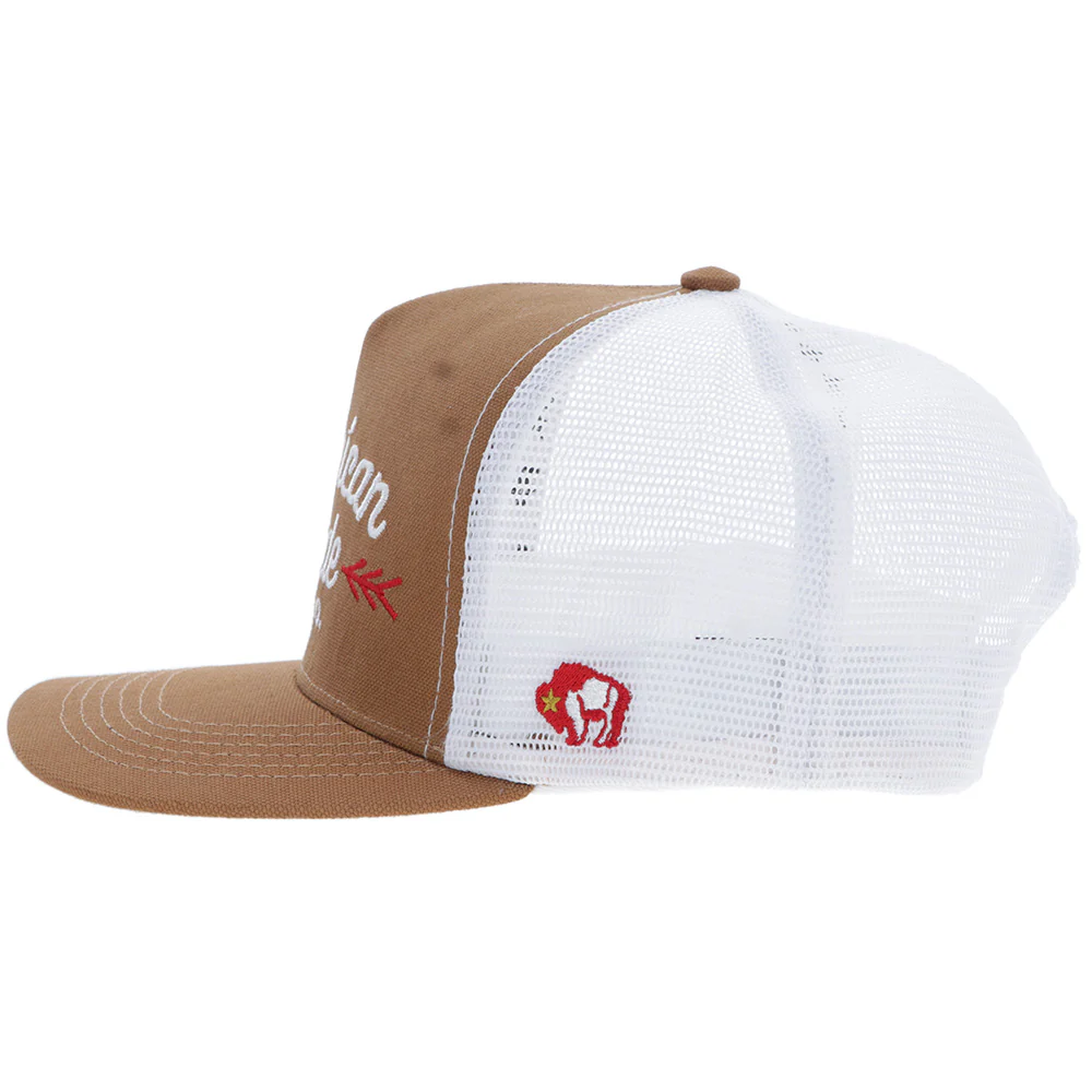 "AMCC" Hat Tan/White - Image 5