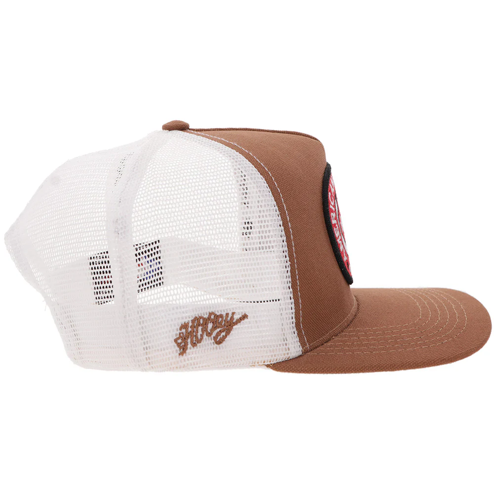 "AMCC" Hat Tan/White w/Multi-Color Patch - Image 5