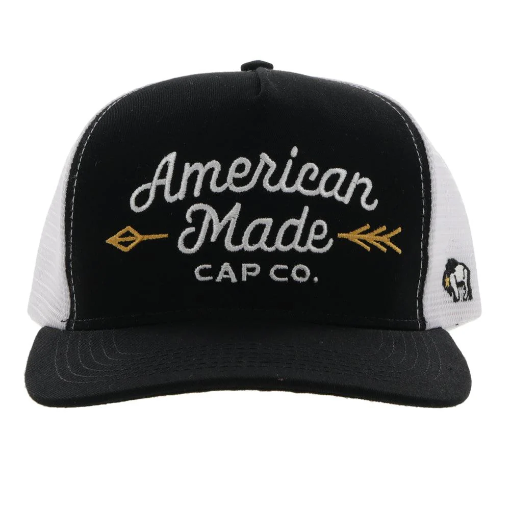 "AMCC" Hooey Black/White Hat - Image 4