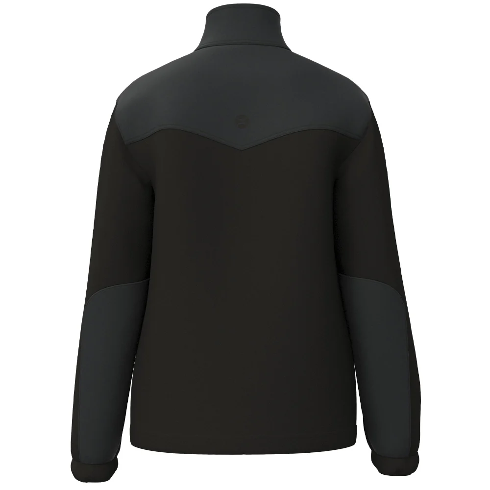 "Arapahoe" Tech Fleece Jacket Grey w/ Stipe Pattern - Image 2
