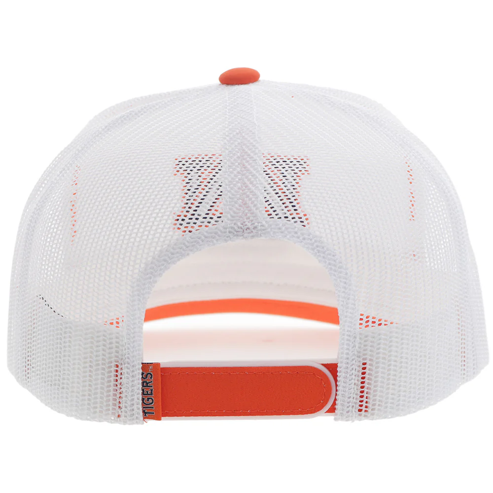 "Auburn University" Hat White w/ "AU" Logo - Image 2