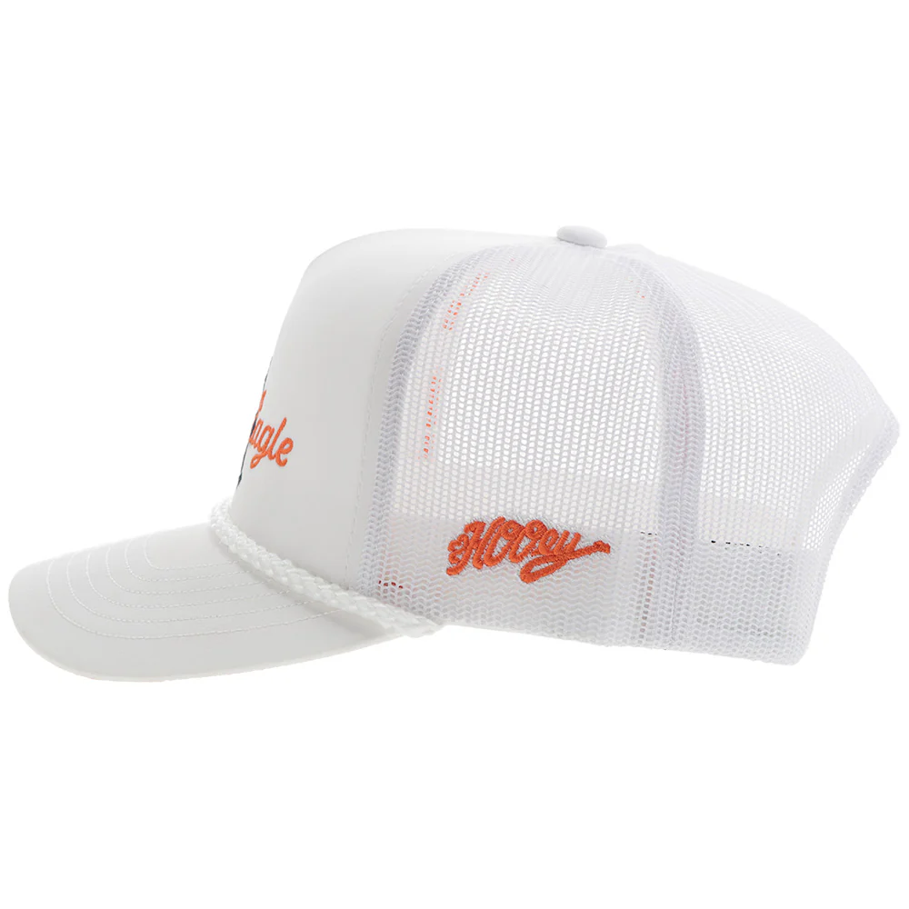 "Auburn University" Hat White w/ War Eagle - Image 4