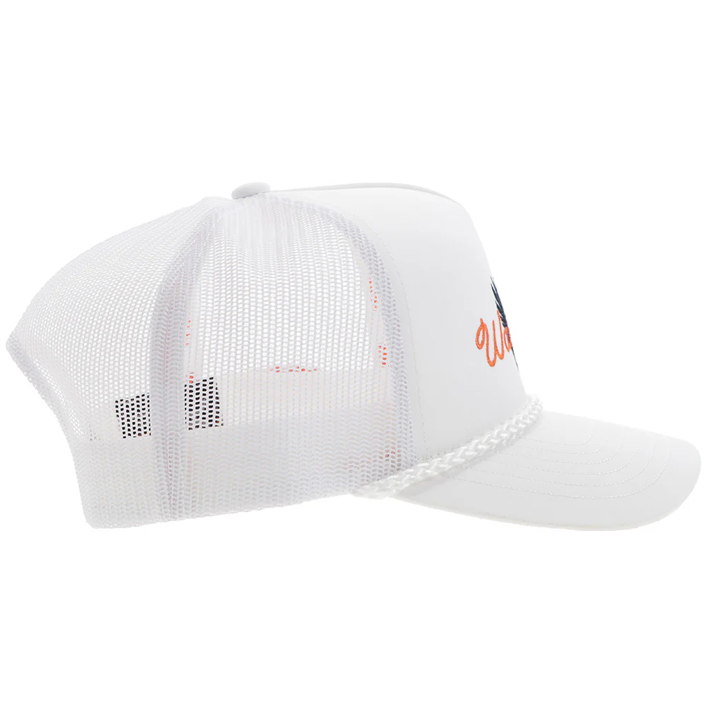 "Auburn University" Hat White w/ War Eagle - Image 6