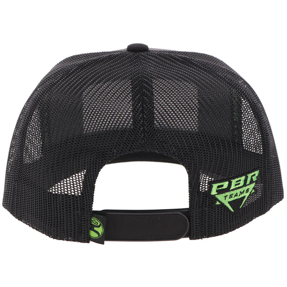 "Austin Gamblers" Hat Black w/White Patch - Image 2