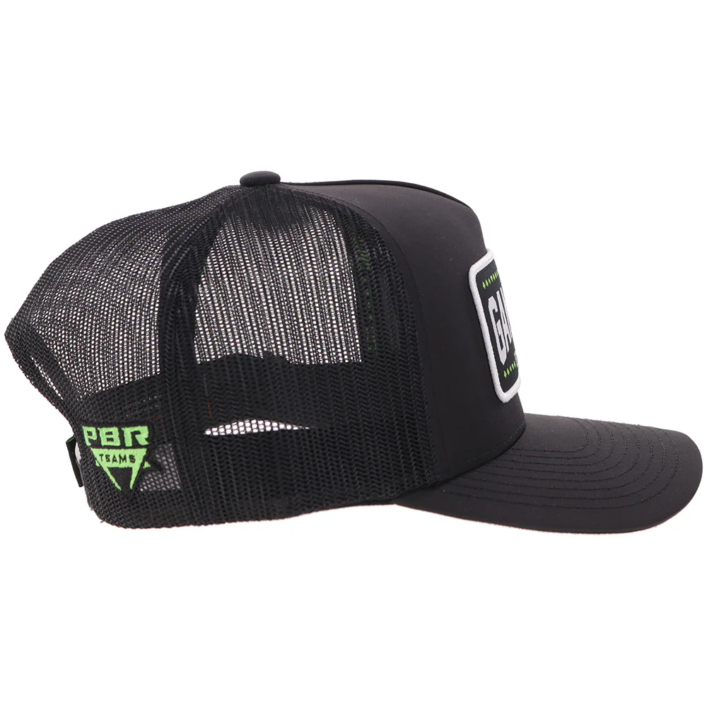 "Austin Gamblers" Hat Black w/White Patch - Image 3