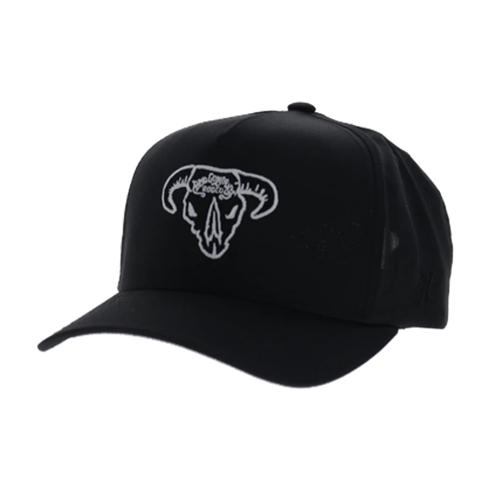 Bad Company Hat Black w/White Embroidery