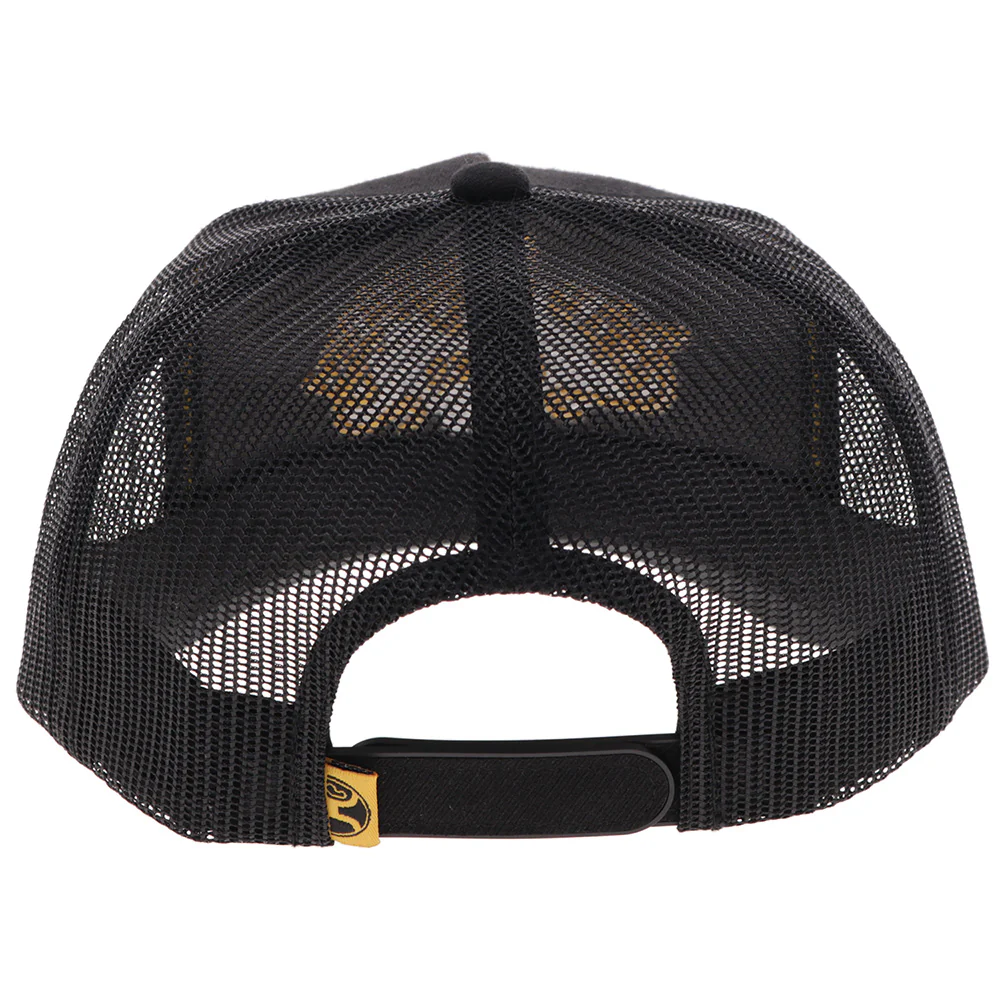 Bad Company Hat Black w/Yellow & White Logo - Image 2