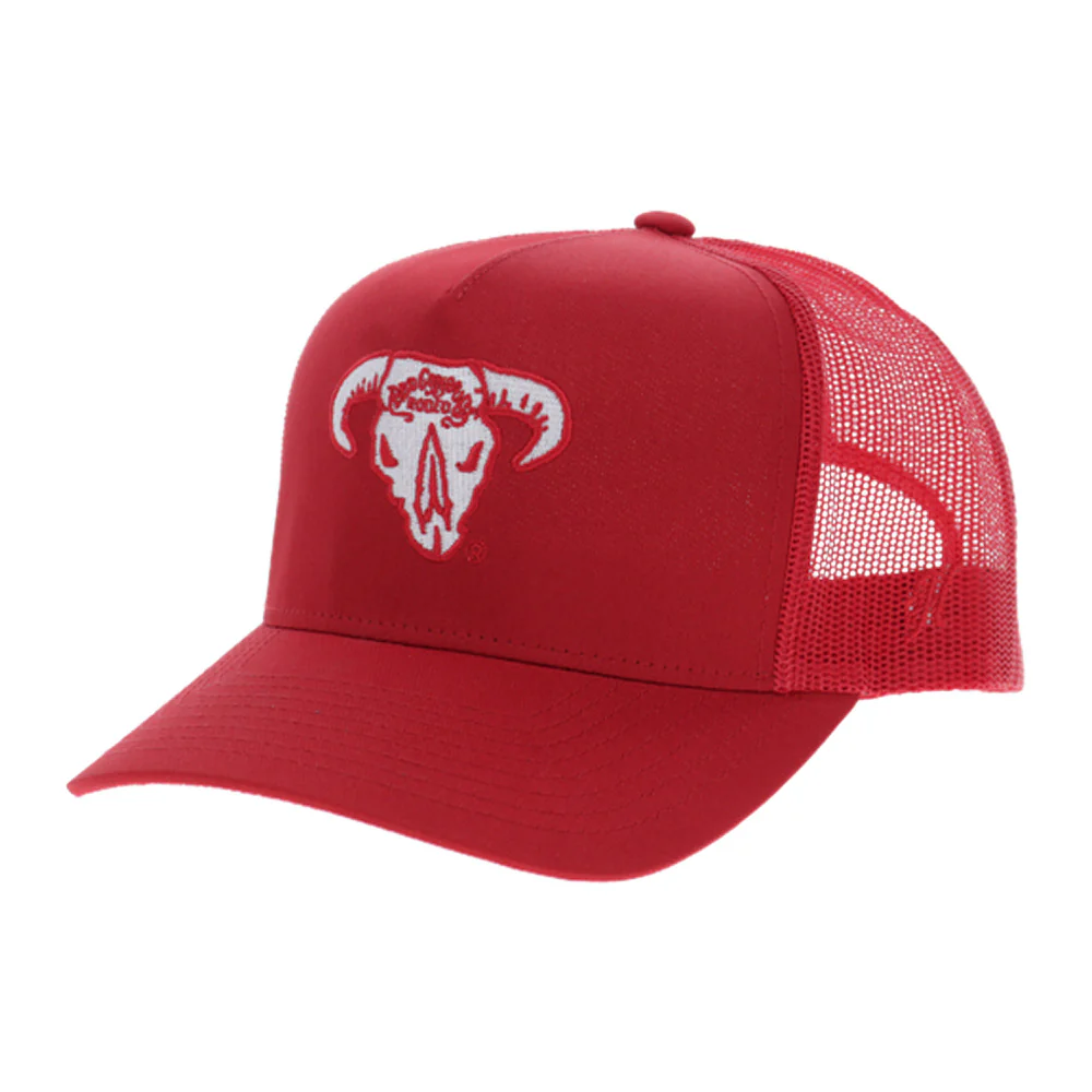 Bad Company Hat Red w/White Logo