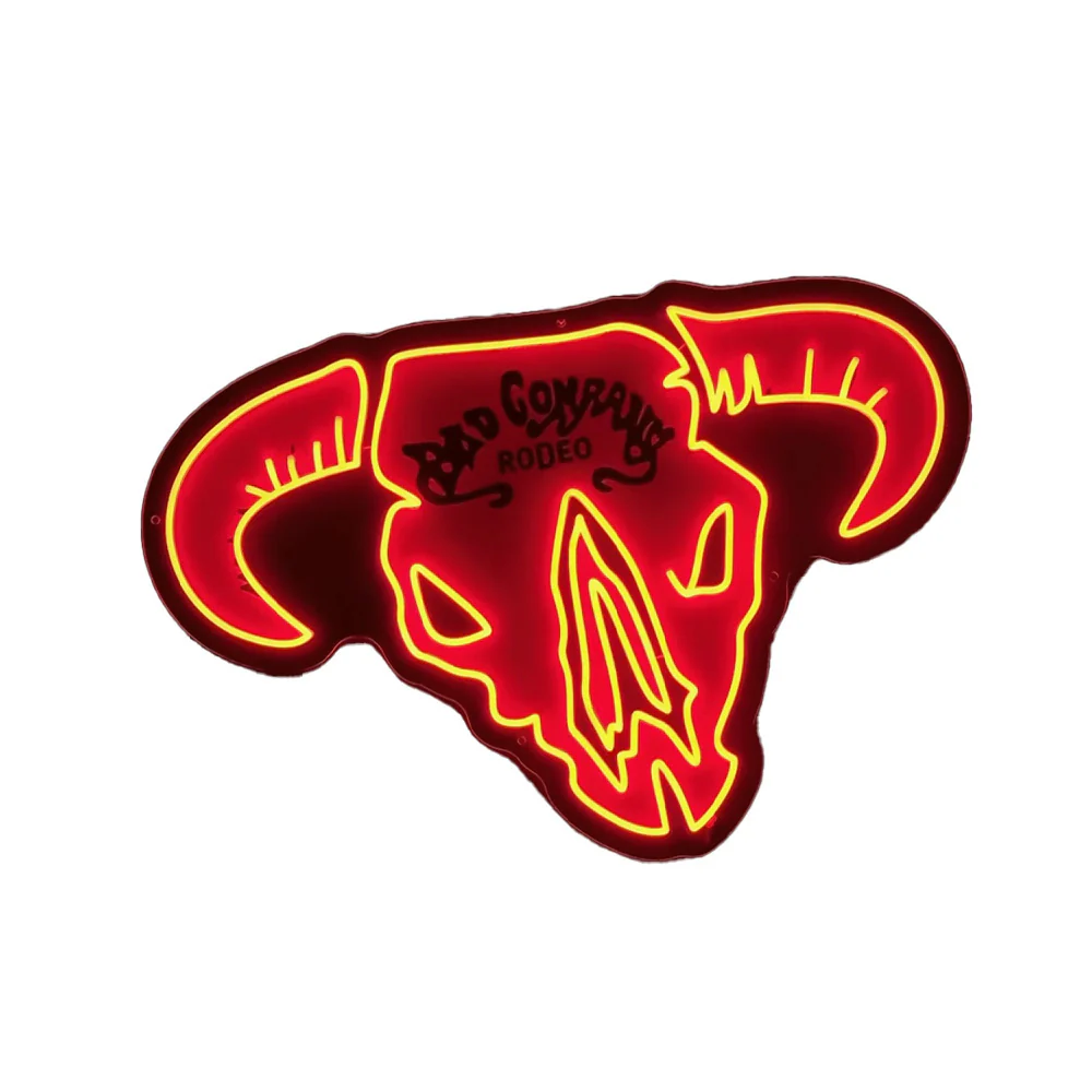 Neon Wall Sign - Bad Company Rodeo
