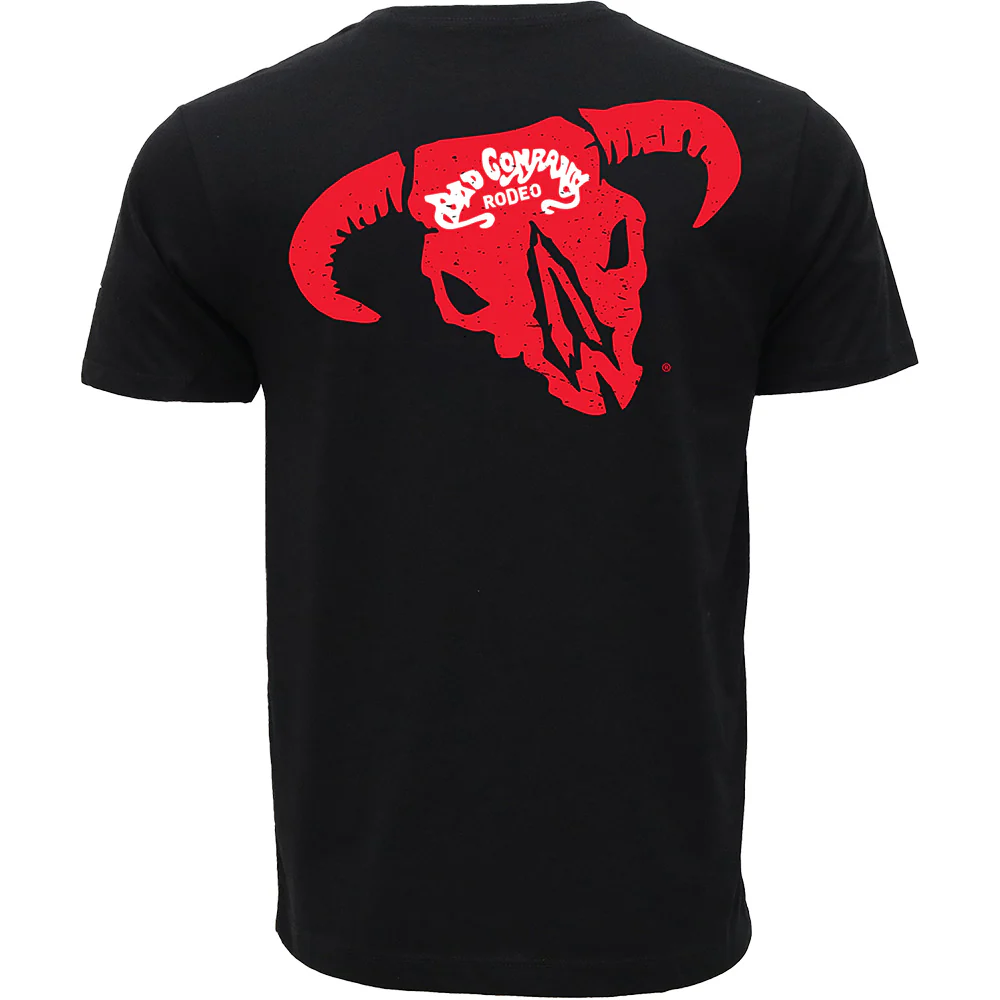 Bad Company T-shirt Black w/Red & White Logo