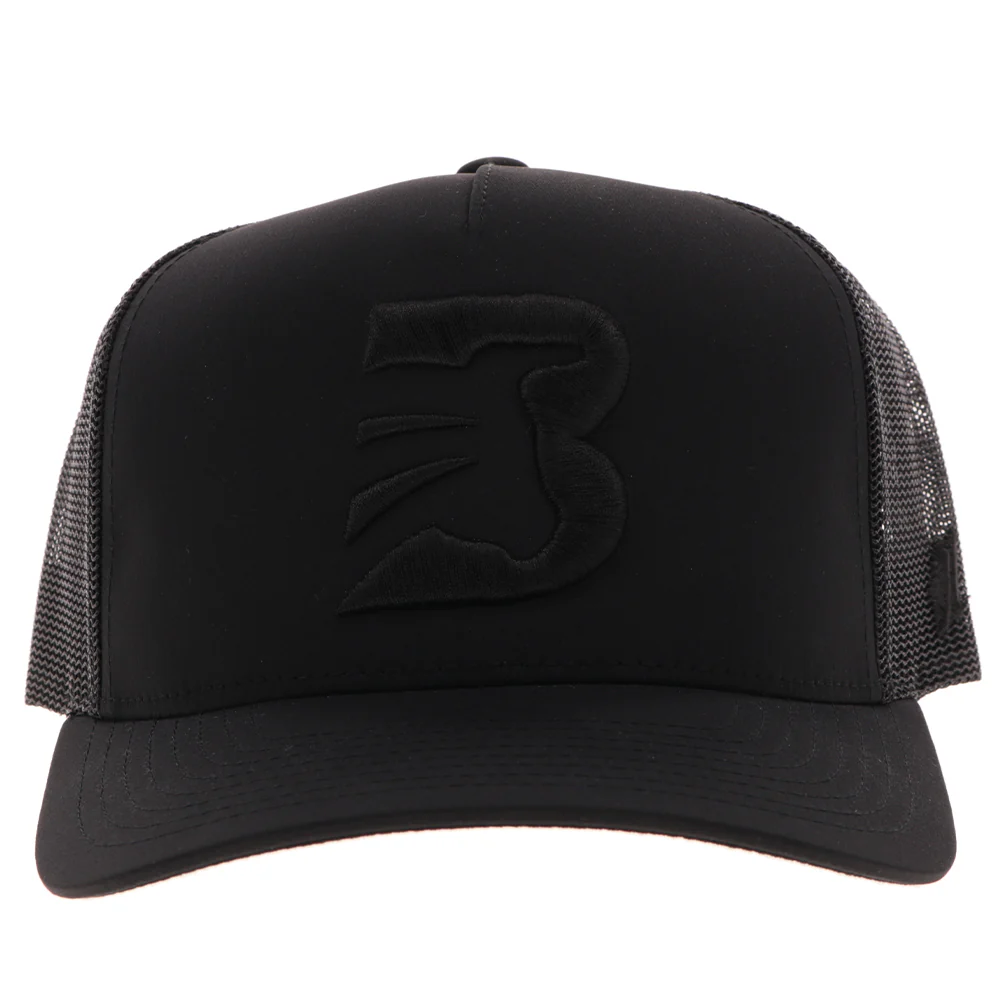 "BFO" Black Hat w/Black "B" Logo - Image 3
