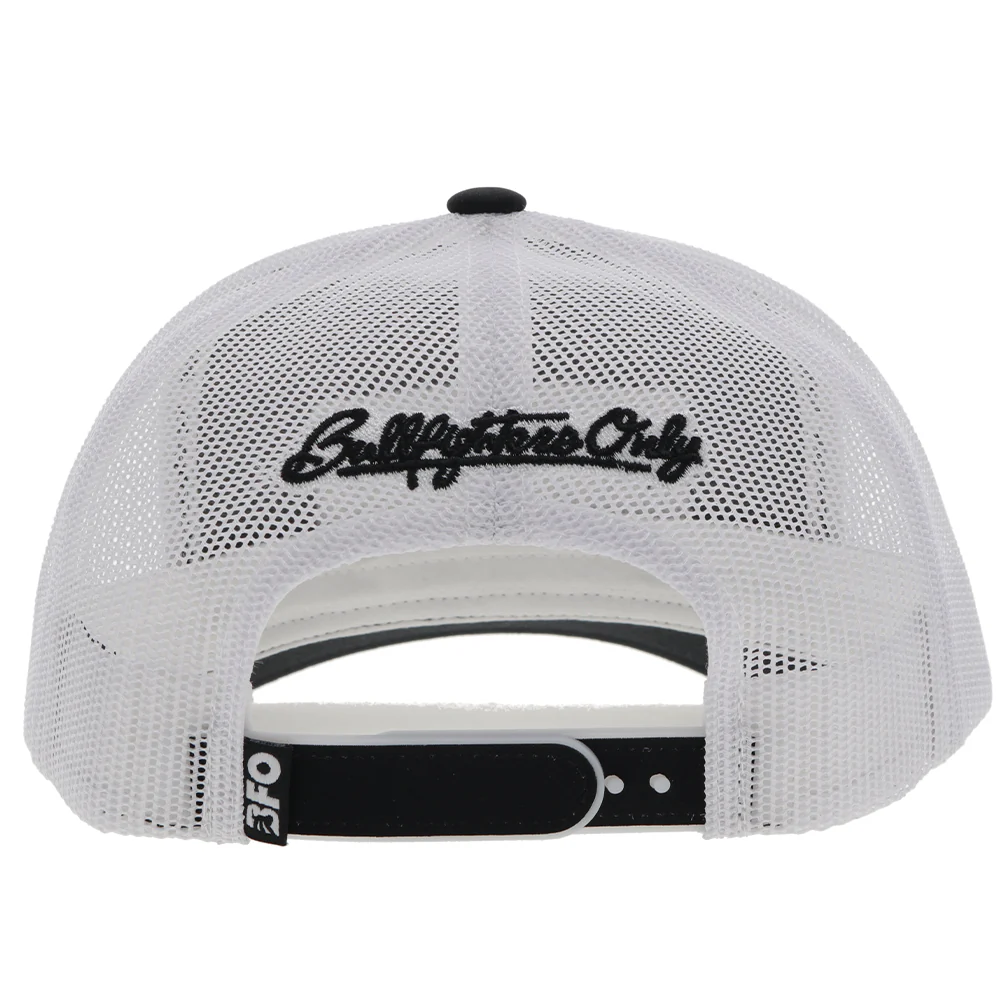 "BFO" Black/White Hat w/Black/White Patch - Image 2