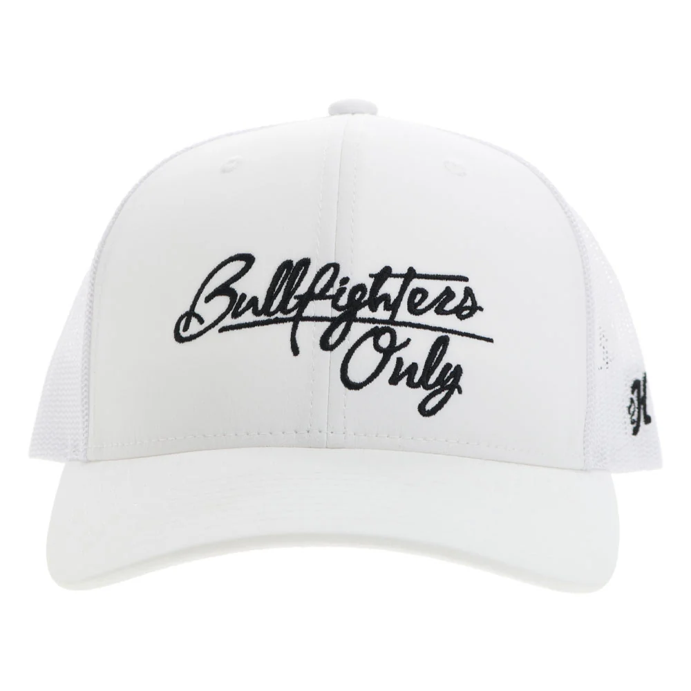 "BFO" Hat White w/Black Logo - Image 4