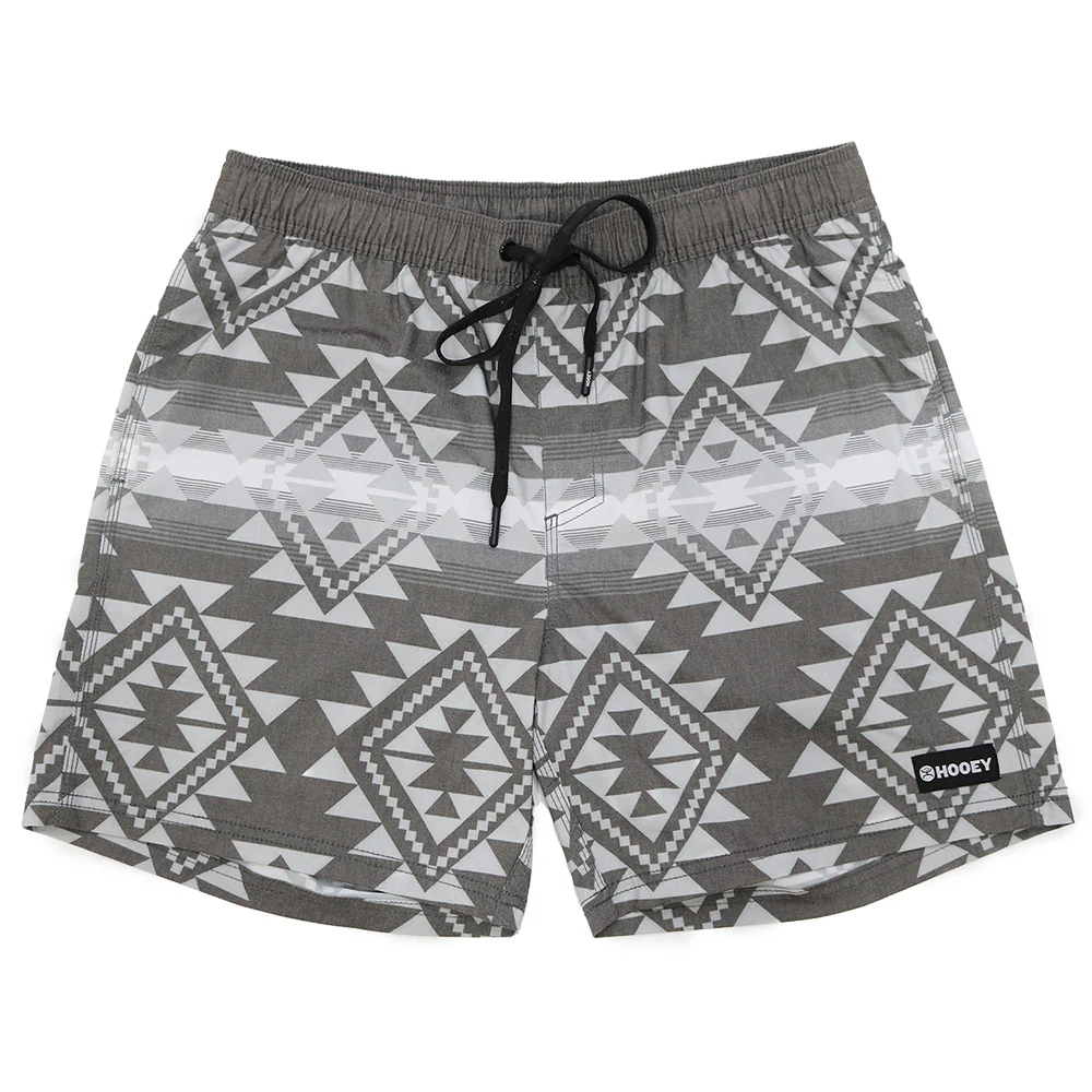 "Bigwake" Grey/Aztec Boardshort