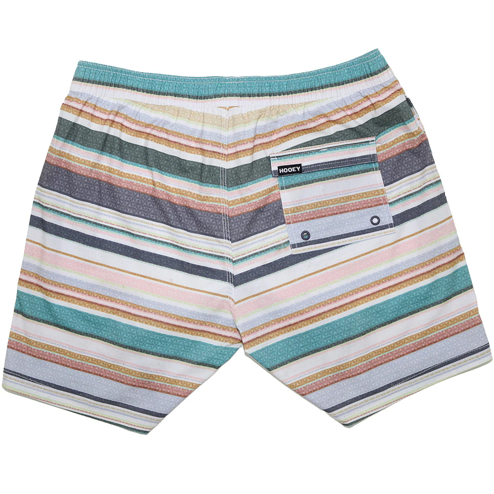 "Bigwake" Multi Color Stripe Boardshort - Image 2