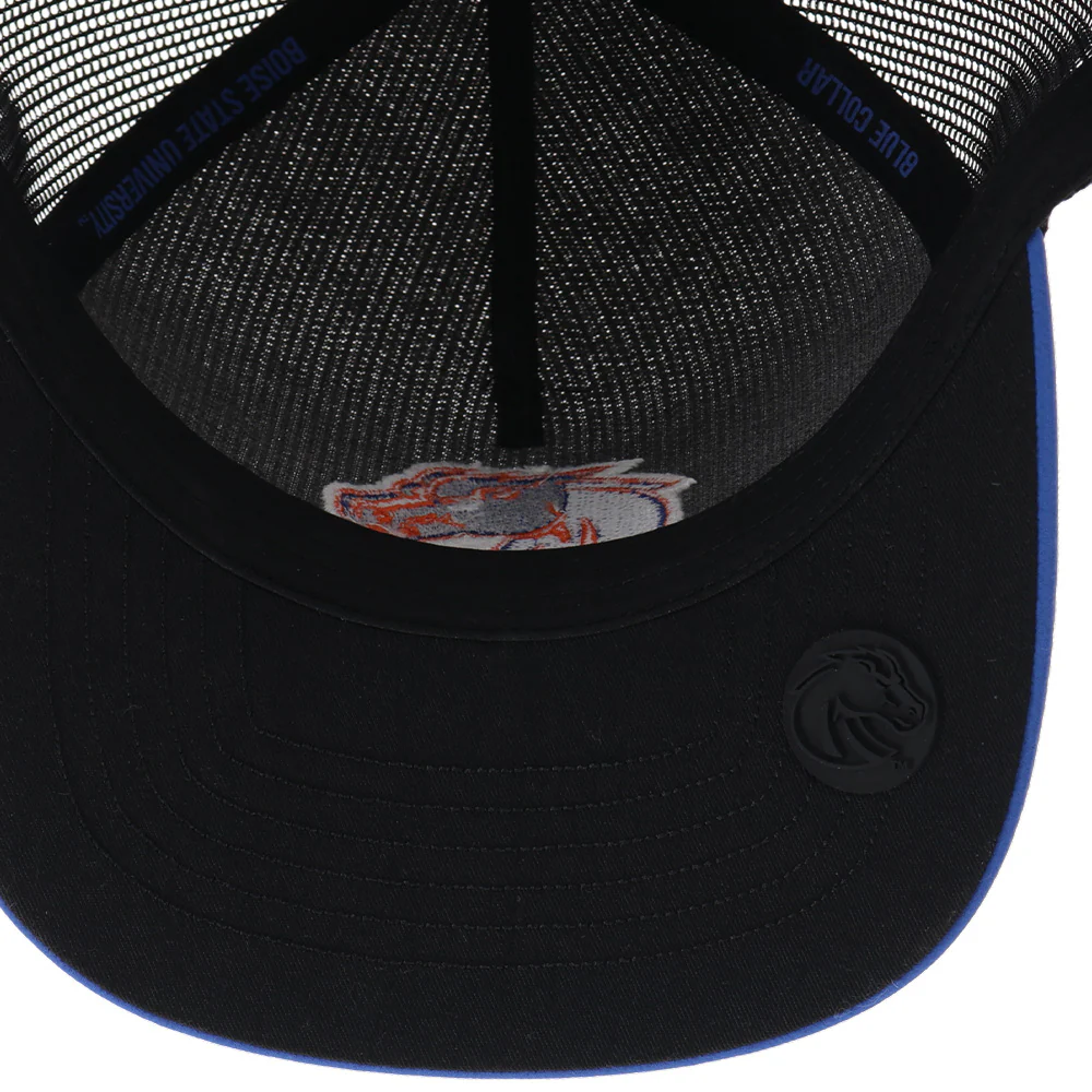 Boise State University Black w/Blue & Orange Bronco Logo - Image 3