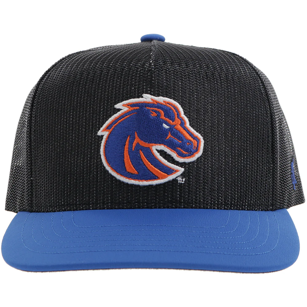 Boise State University Black w/Blue & Orange Bronco Logo - Image 5