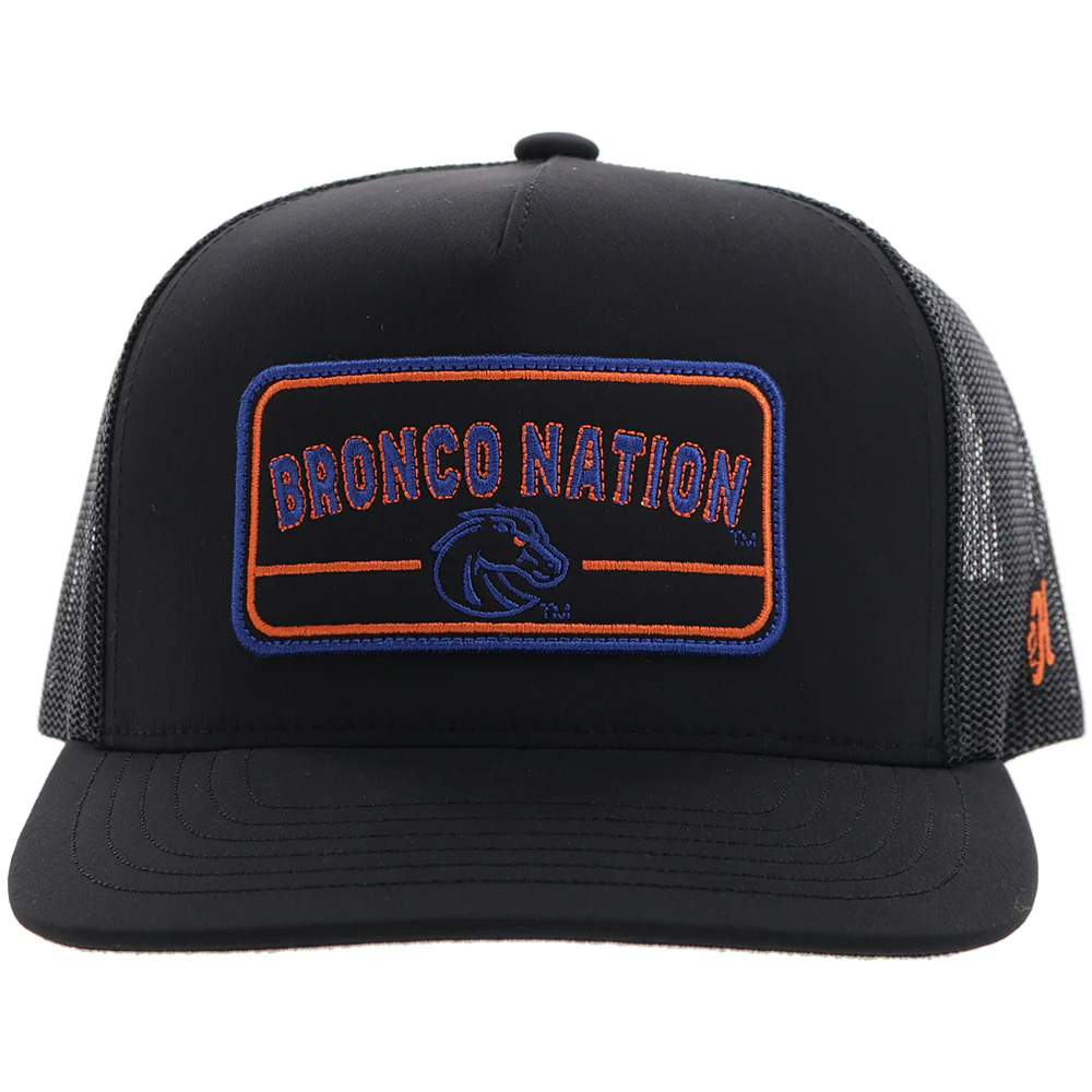 Boise State University Black w/ Rectangle Patch - Image 5