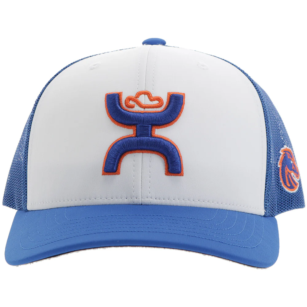 Boise State University White/Blue w/Hooey Logo - Image 5
