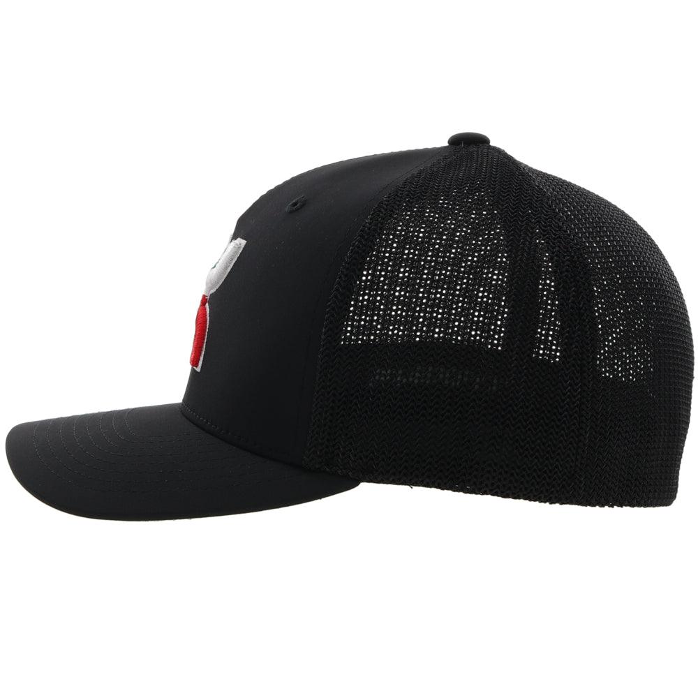 "Boquillas" Black Flexfit Hat - Image 5