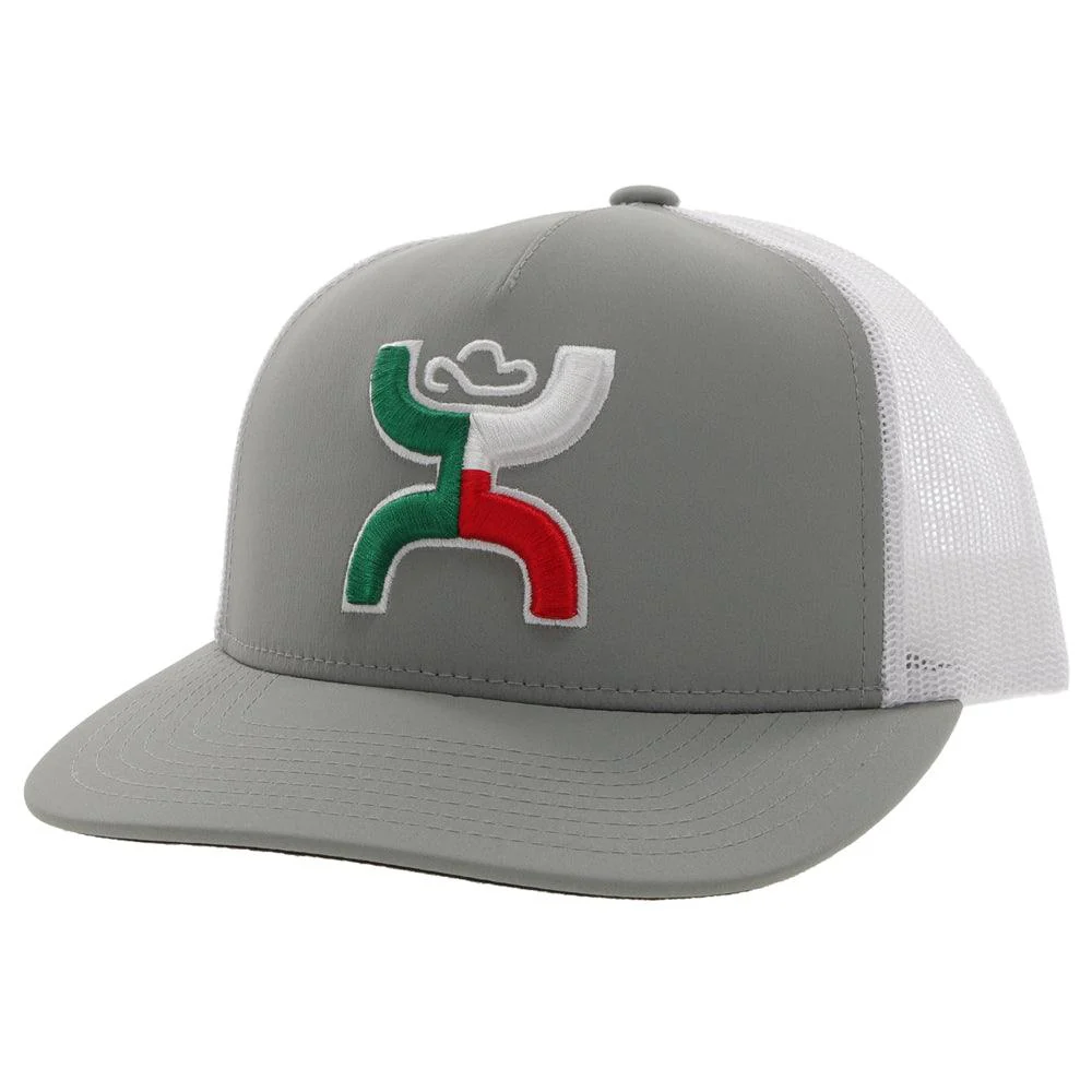 "Boquillas" Grey/White Hat