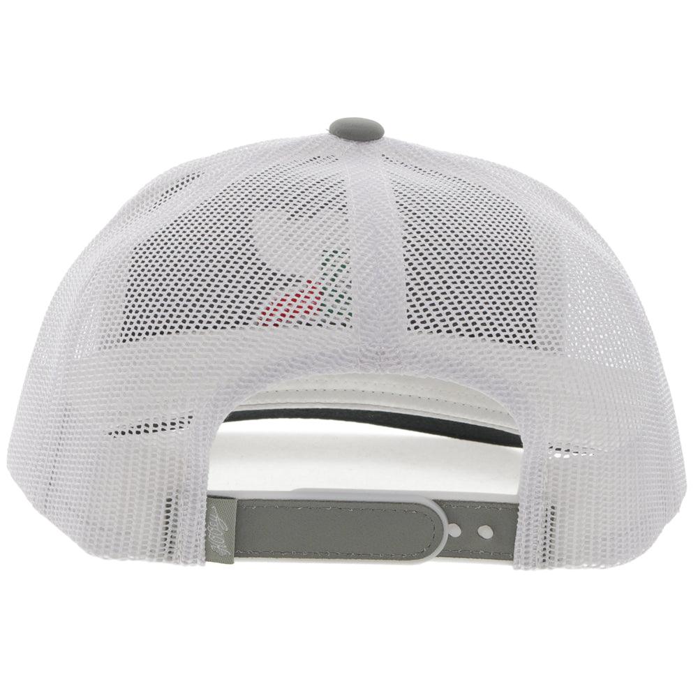"Boquillas" Grey/White Hat - Image 2