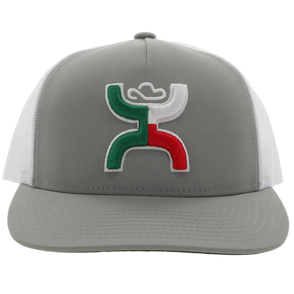 "Boquillas" Grey/White Hat - Image 4
