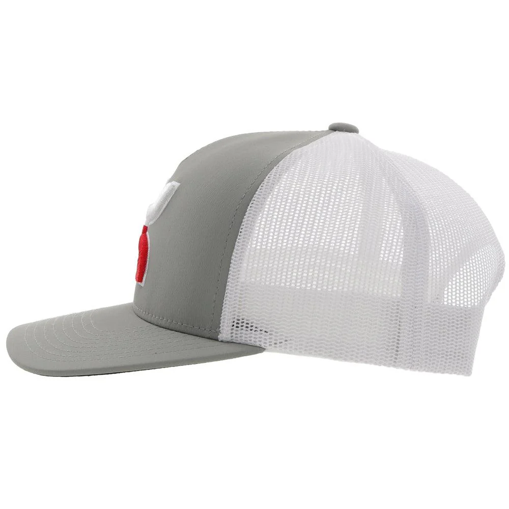 "Boquillas" Grey/White Hat - Image 5