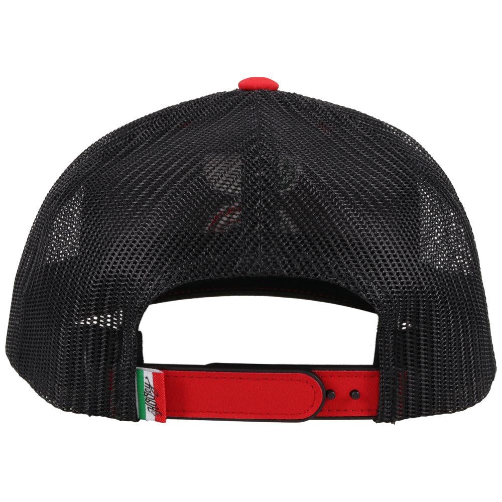 Youth "Boquillas" Red/Black Hat - Image 2