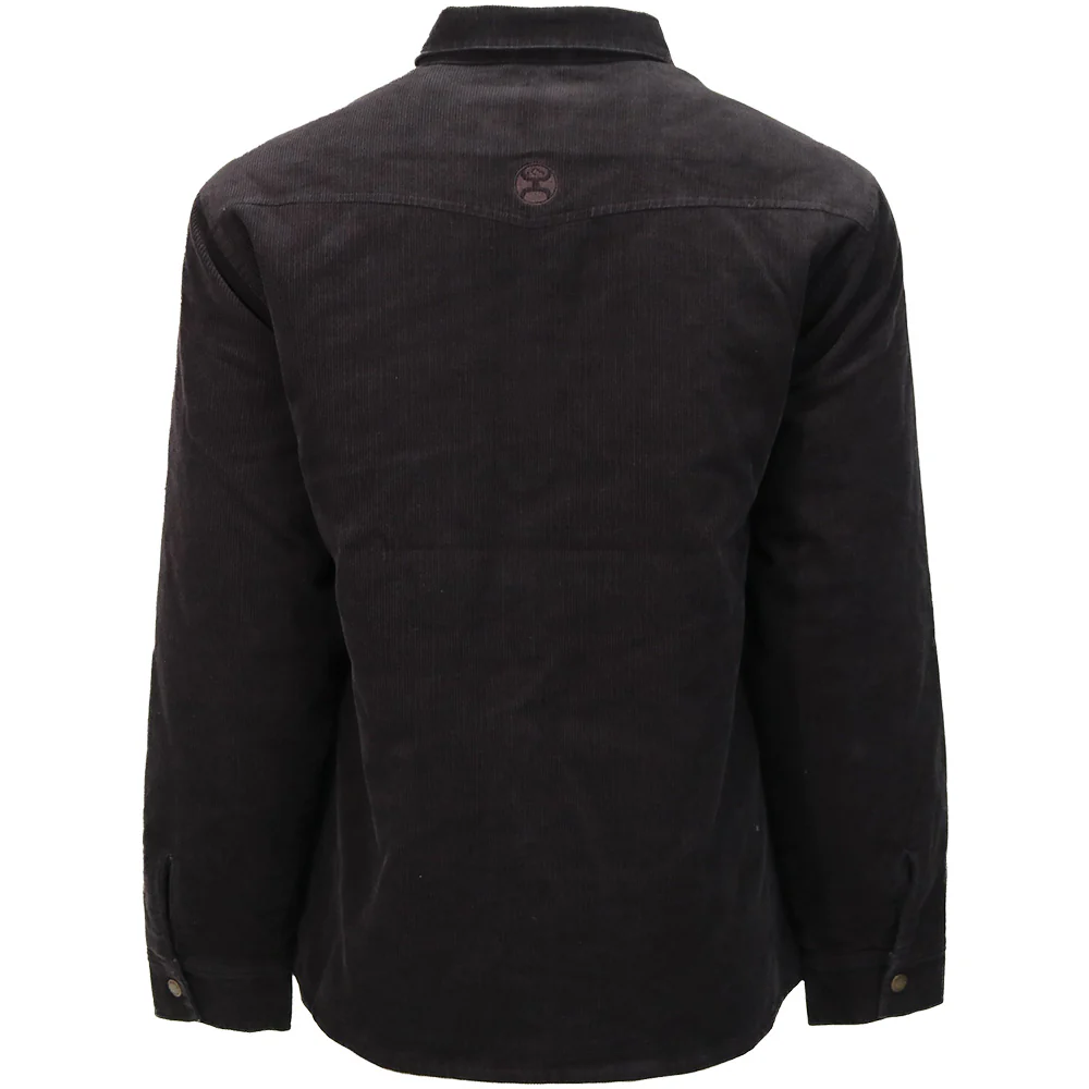 "Boulder Shacket" Brown Corduroy w/Snaps - Image 2