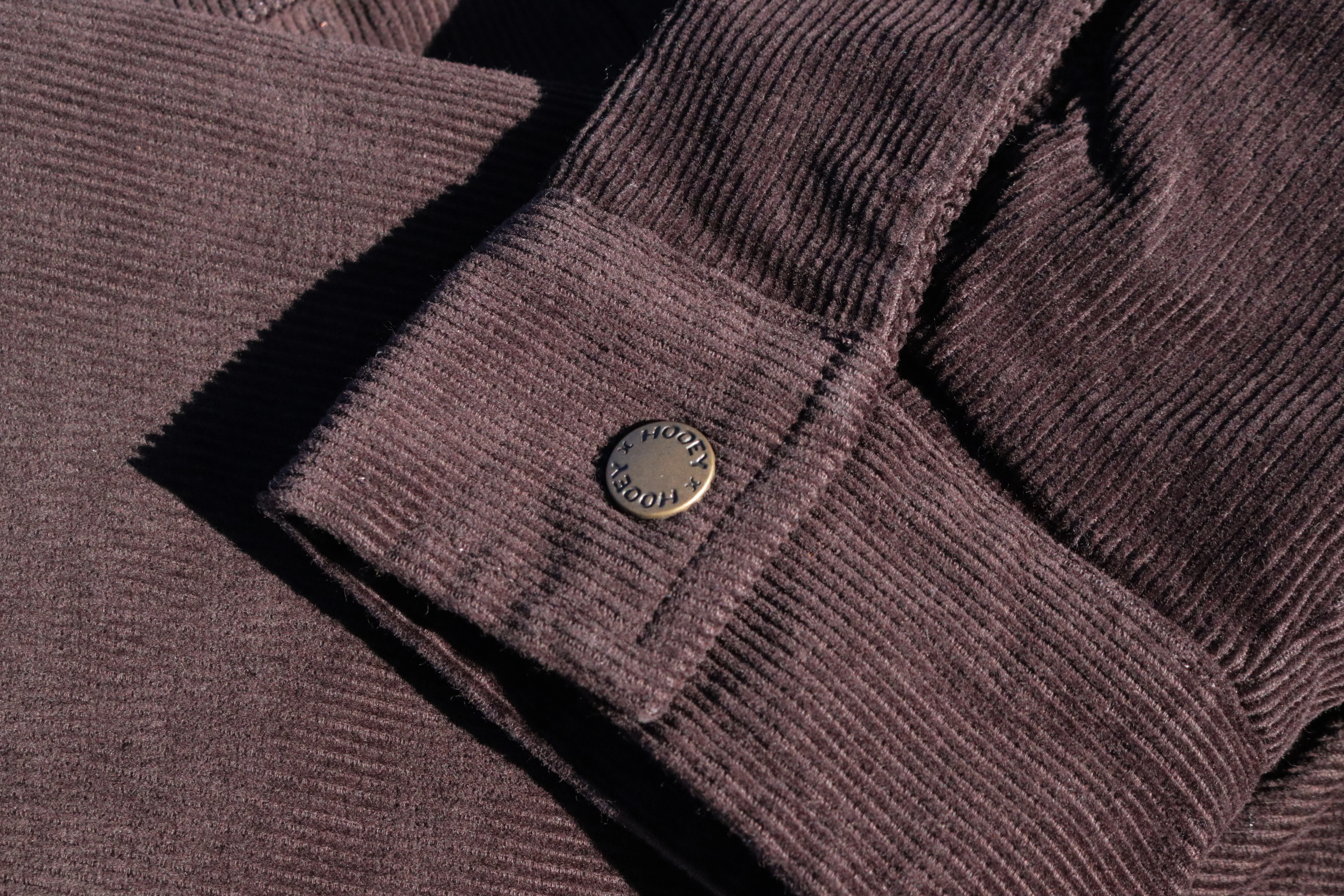 "Boulder Shacket" Brown Corduroy w/Snaps - Image 5