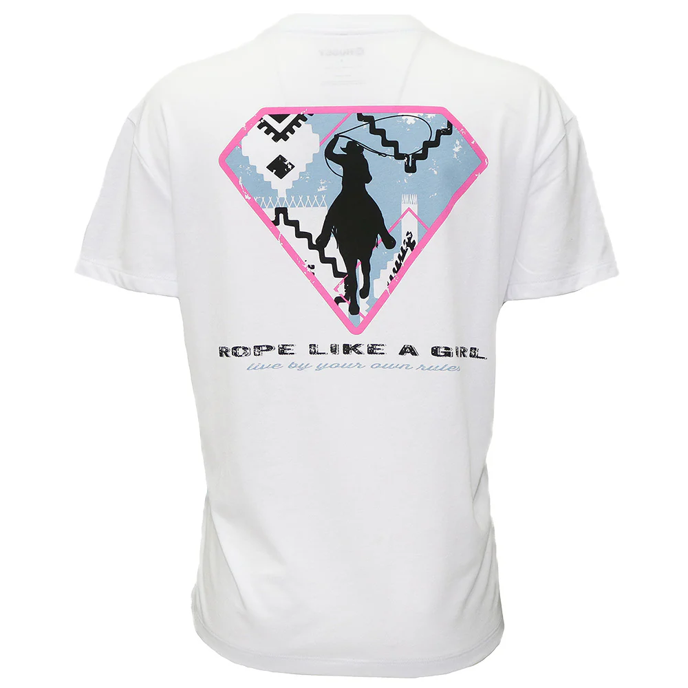 "Breakaway" White w/ RLAG Logo T-shirt