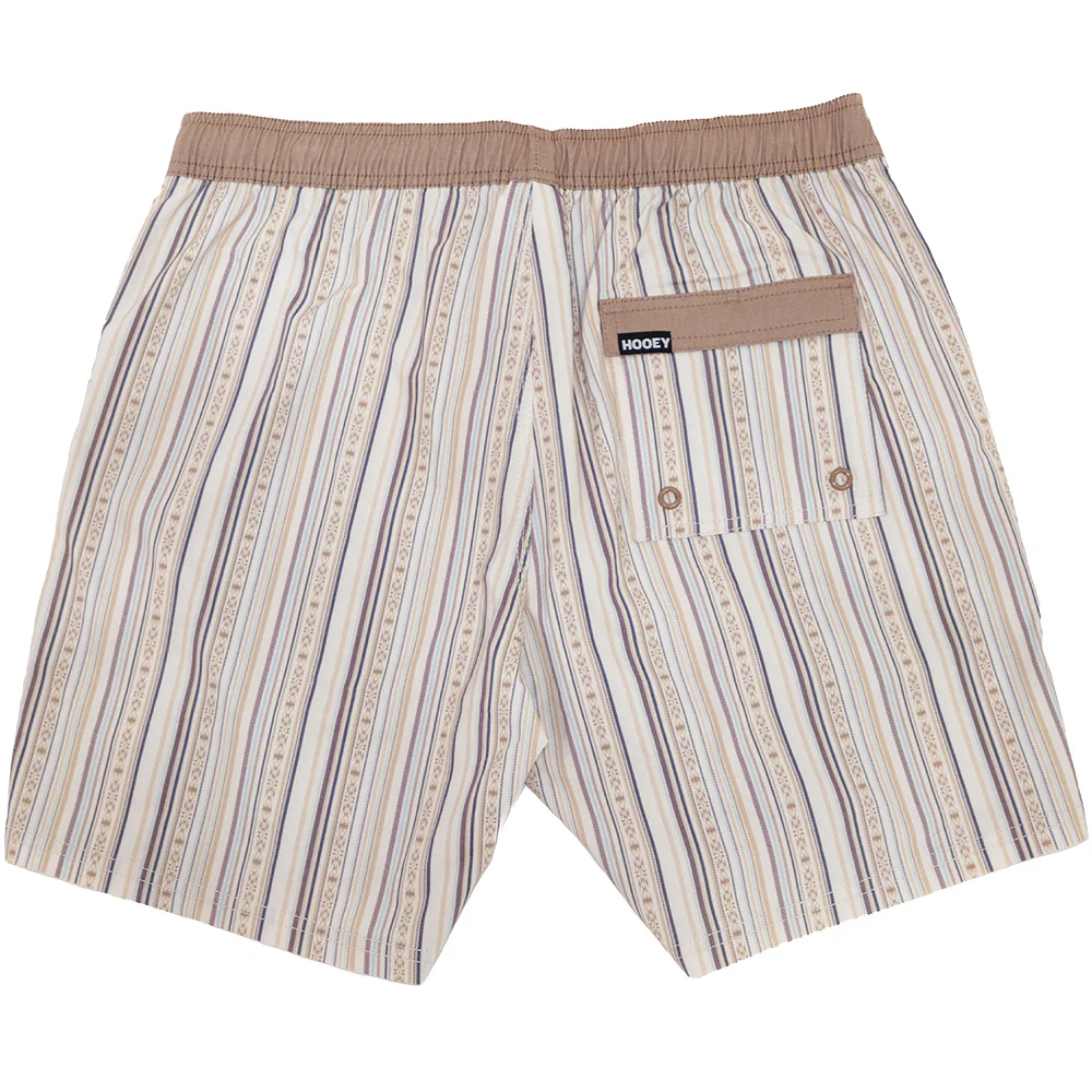 "Breaker" Boardshort Cream/Stripe - Image 2