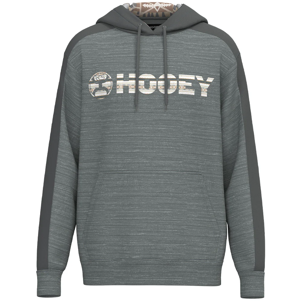 "Canyon" Steel Grey w/Hooey Logo Hoody