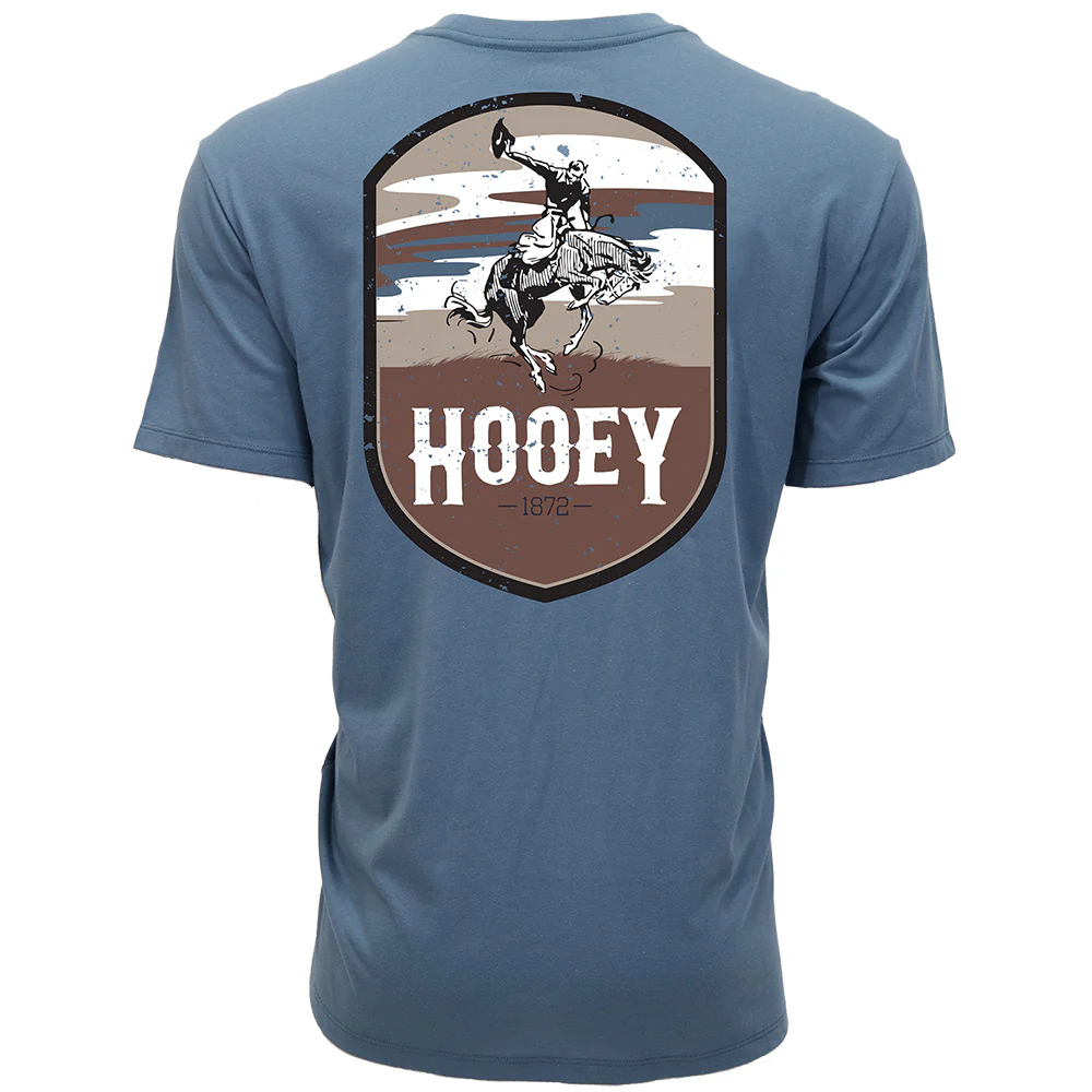 "Cheyenne" Dark Denim Blue Hooey T-shirt