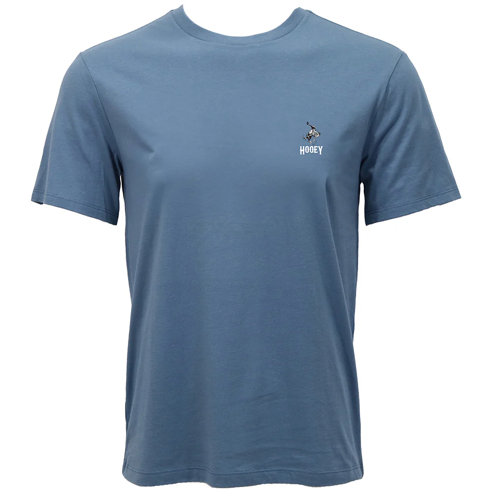 "Cheyenne" Dark Denim Blue Hooey T-shirt - Image 2