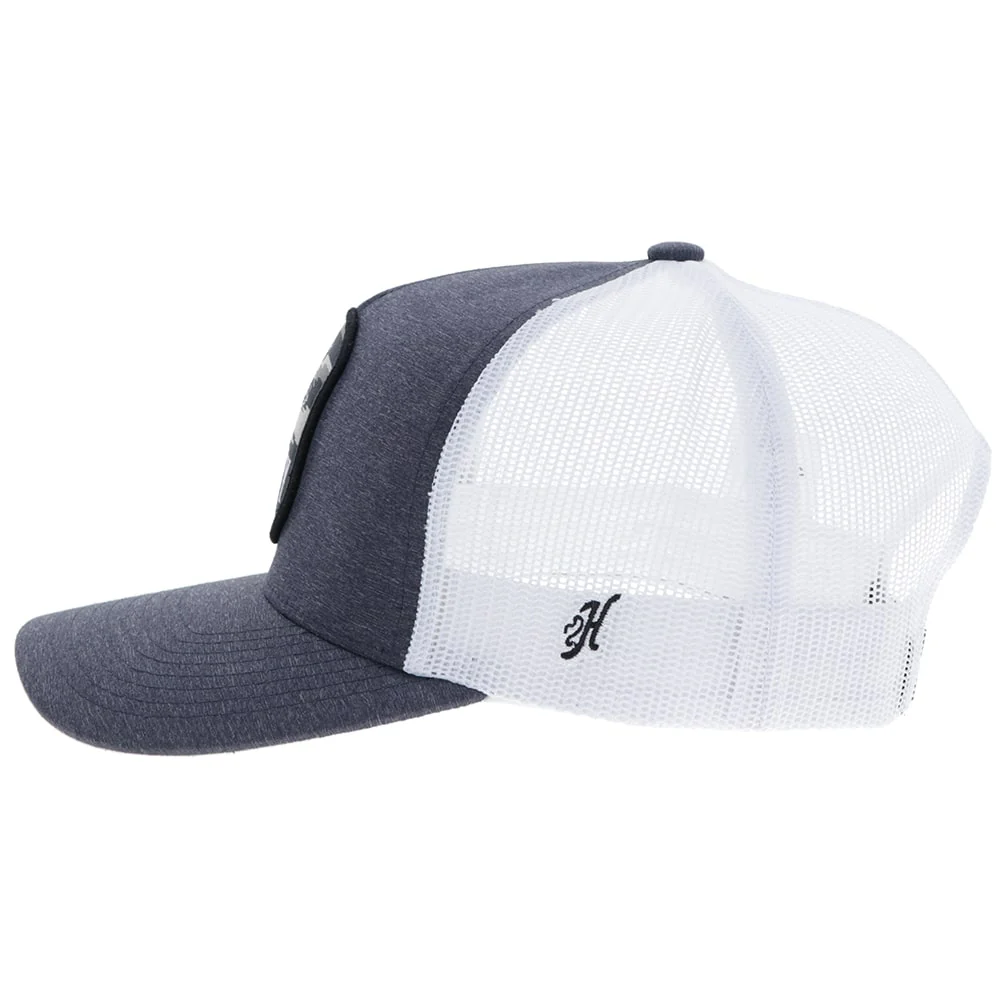 "Cheyenne" Hat Charcoal/White - Image 5