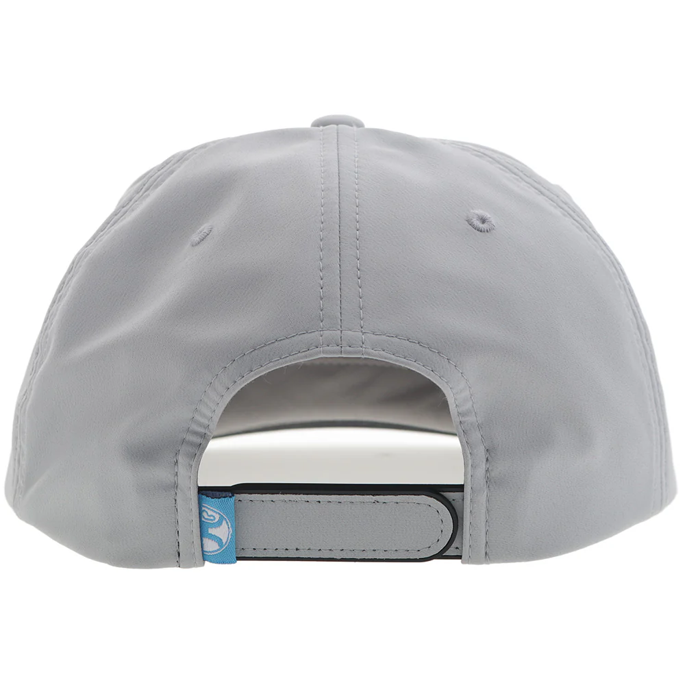"Cheyenne" Hooey Hat Grey w/Pink/Blue/Black Patch - Image 2