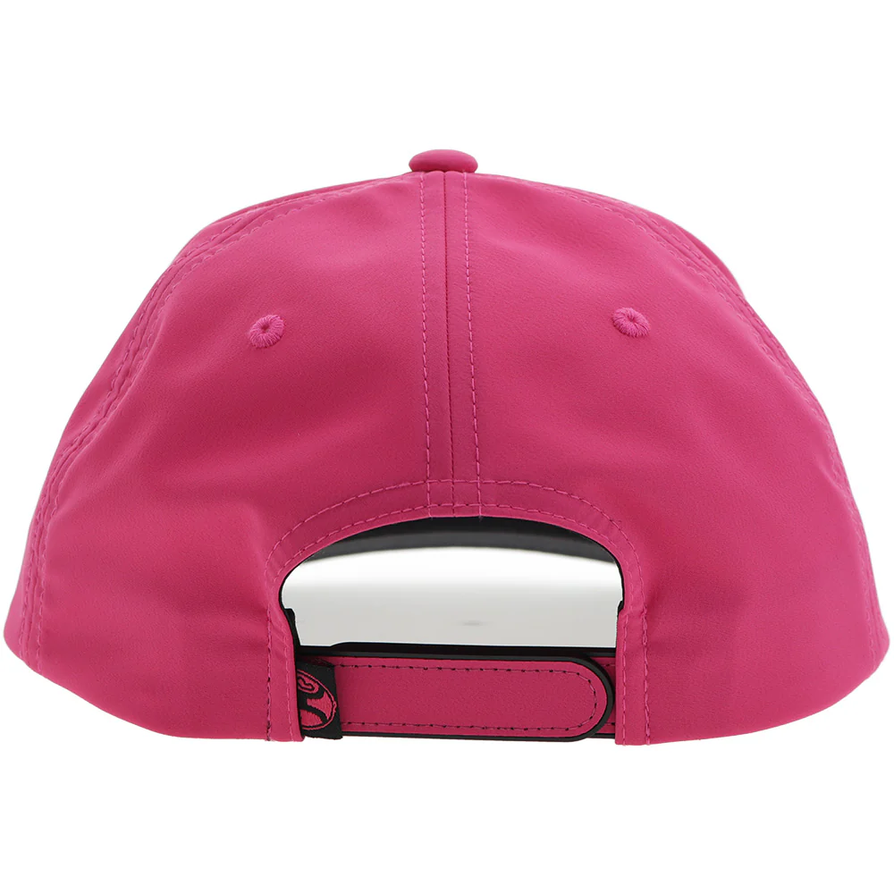 "Cheyenne" Hooey Hat Pink w/Grey/Black Patch - Image 2