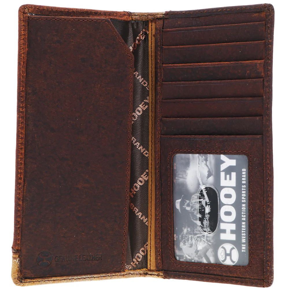 "Chisholm" Tricolor Western Corner Rodeo Wallet - Image 3