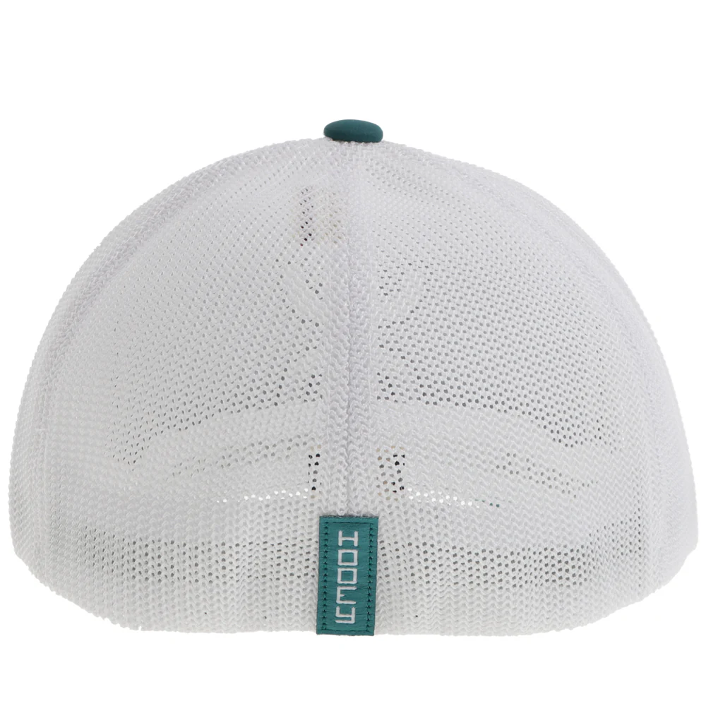 "Coach" FlexFit Hat Teal /White - Image 2