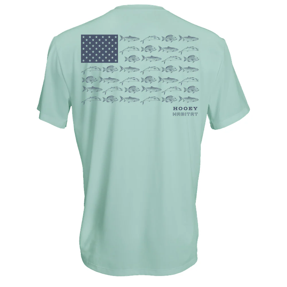"Coast" Light Blue Performance Shirt