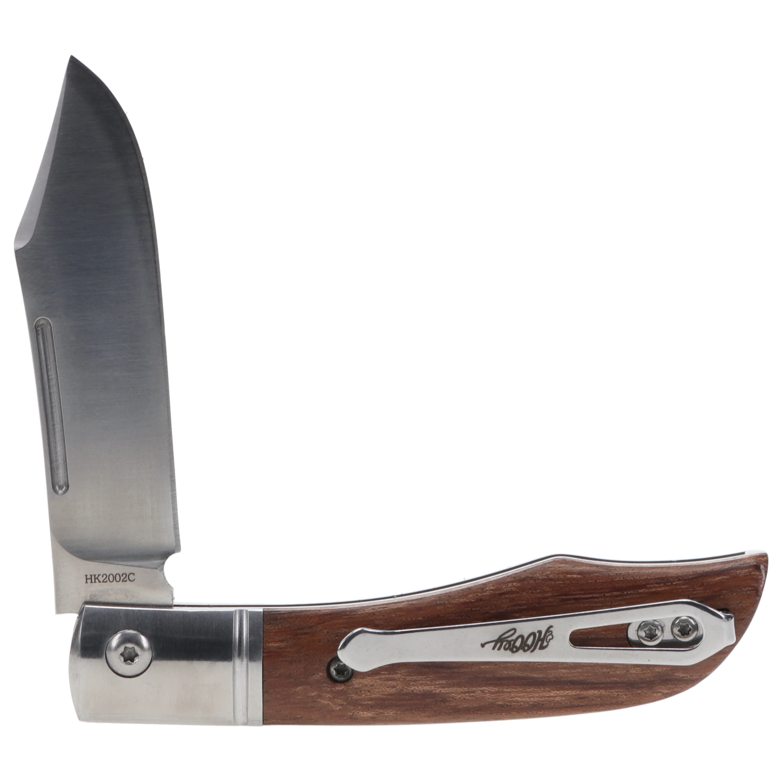 Cooper "Dyed Burlwood " Gentlemans Hooey Knife w/ Clip