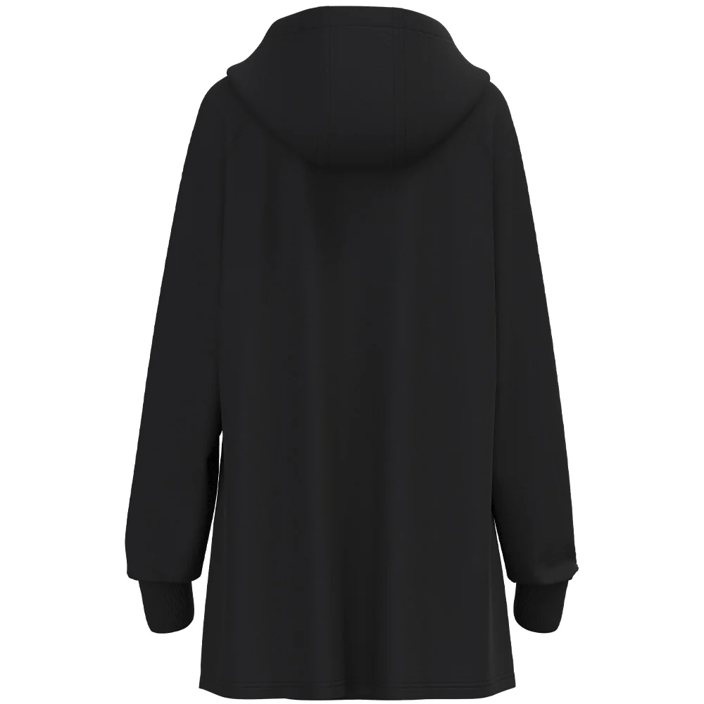 "Corpus Hoody Dress " Black - Image 2