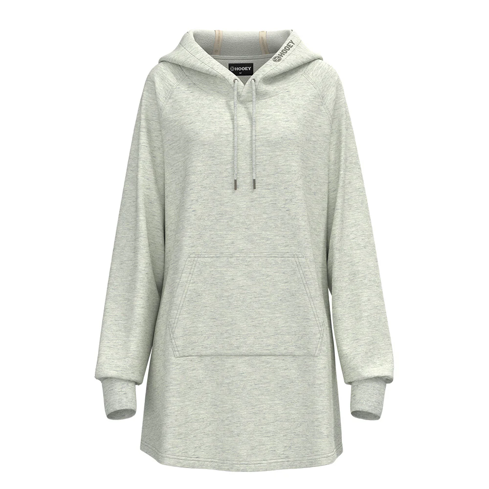 "Corpus Hoody Dress " Grey Heathered