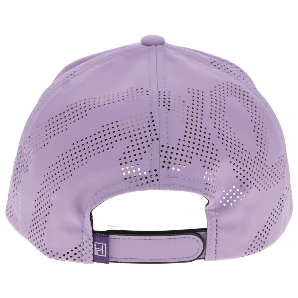 "Draw" Hat Purple w/ White Circle Patch - Image 2
