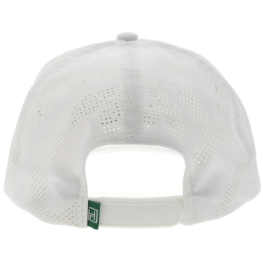 "Hooey Hills" Hat White w/Golf Course Landscape - Image 2