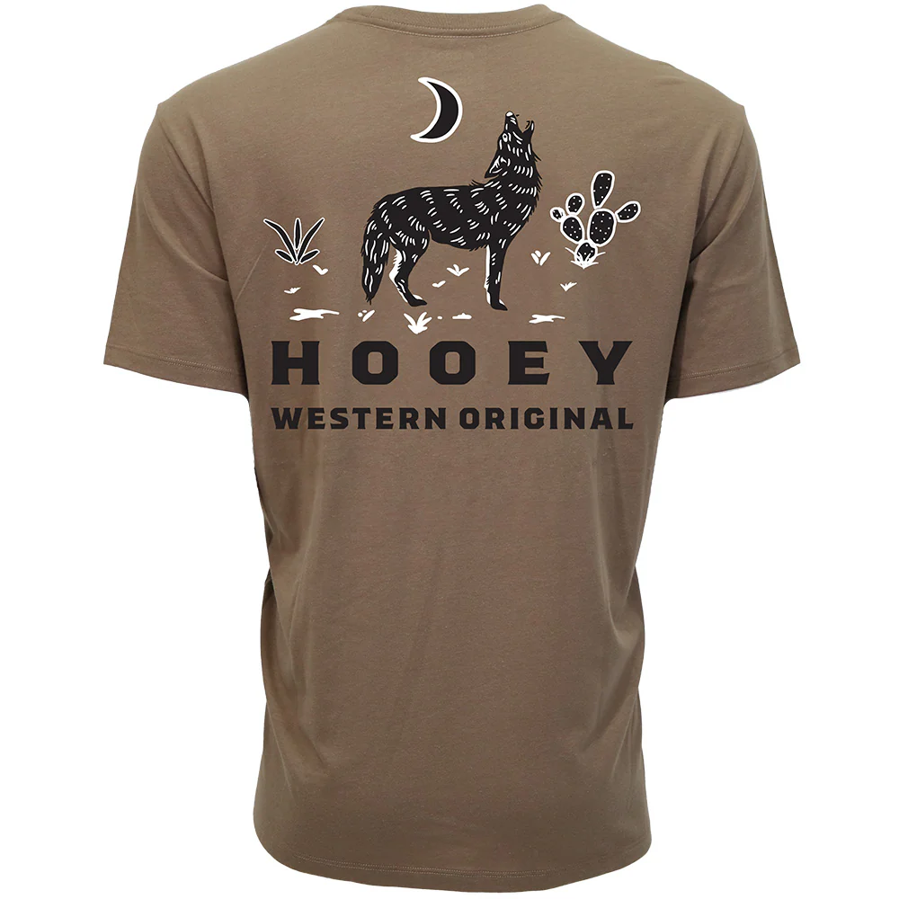"Coyote" Brown w/Black & White Logo T-shirt